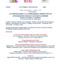 CONVEGNO “LA COOPERAZIONE E LA COMPASSIONE”