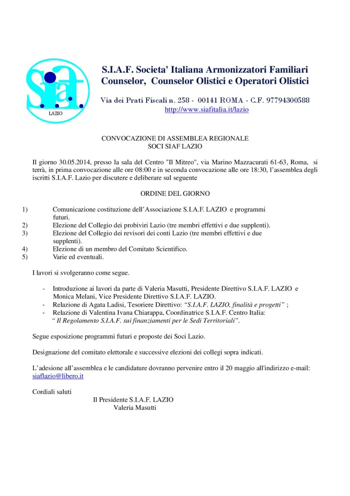 ASSEMBLEA SOCI SIAF LAZIO_30_05_2014 _2_-001